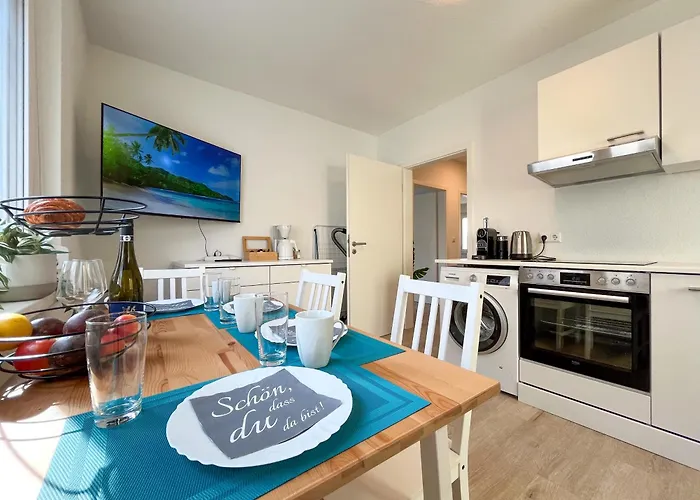 Rosenberg-Suites - Zentral, Stellplatz, Grosse Terasse, Business & Privat