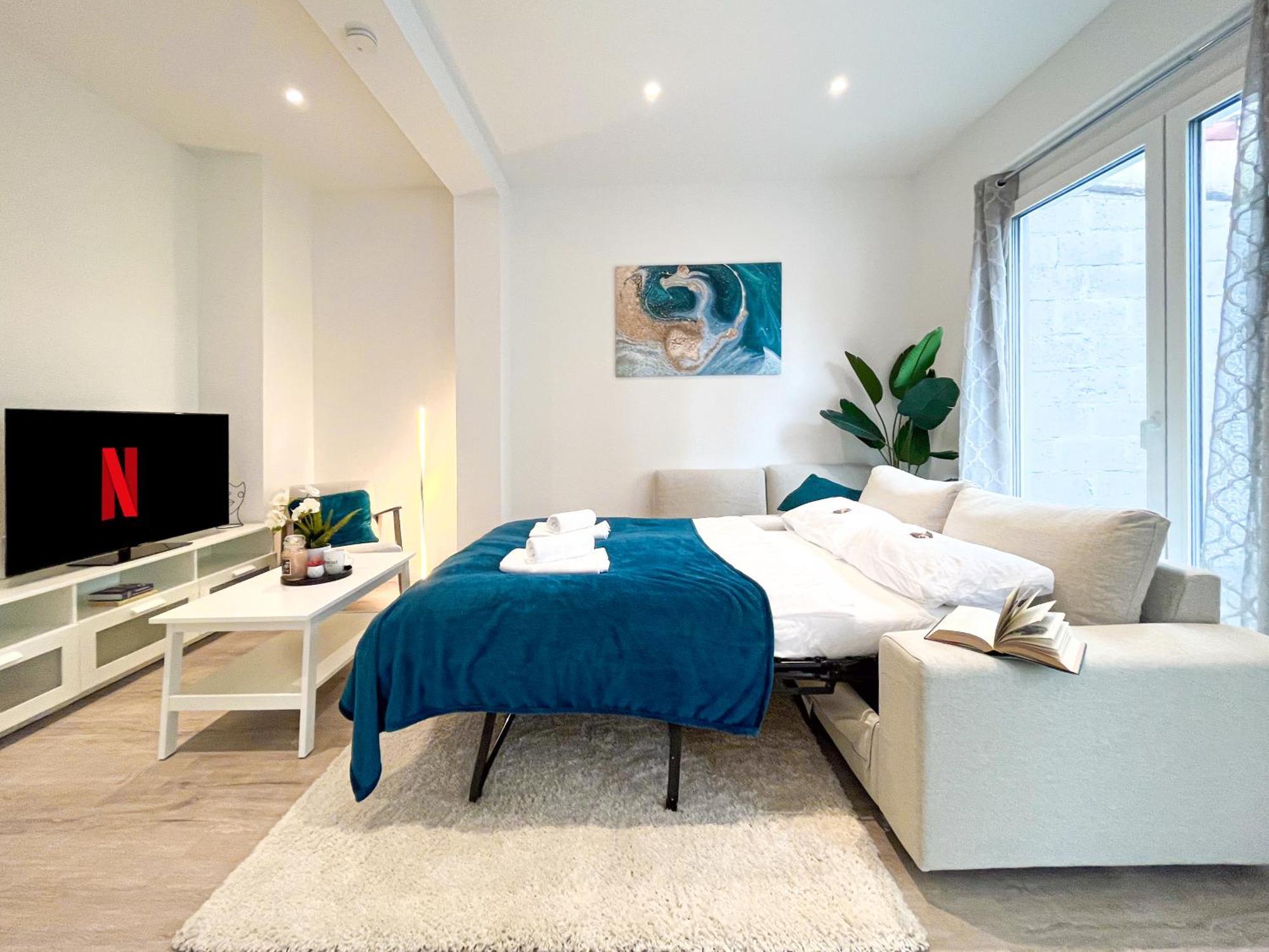 Rosenberg-suites - Zentral, Stellplatz, Grosse Terasse, Business & Privat Apartment *