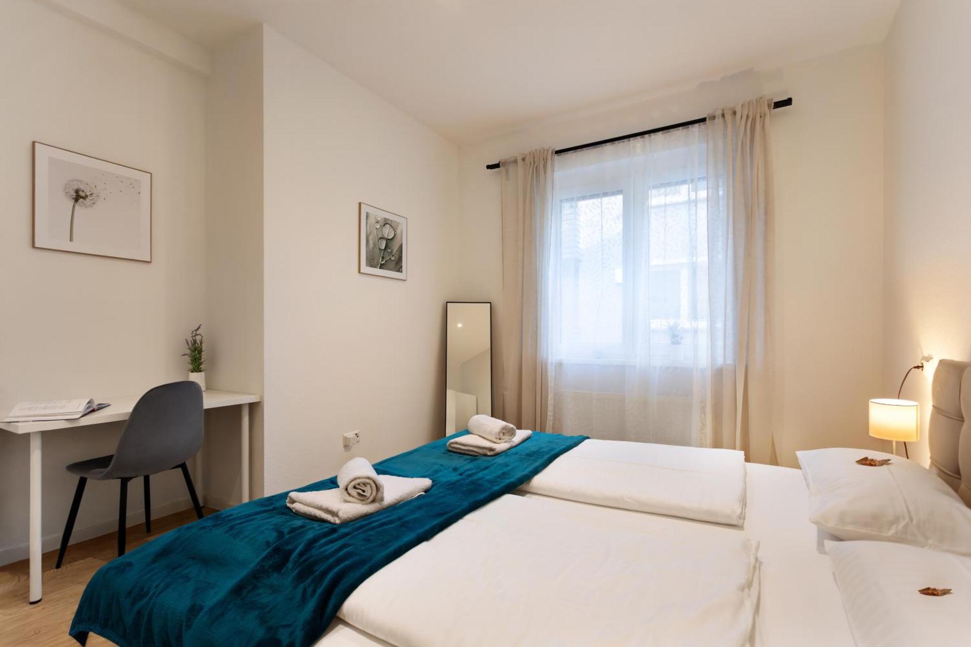 Rosenberg-suites - Zentral, Stellplatz, Grosse Terrasse, Business & Privat *