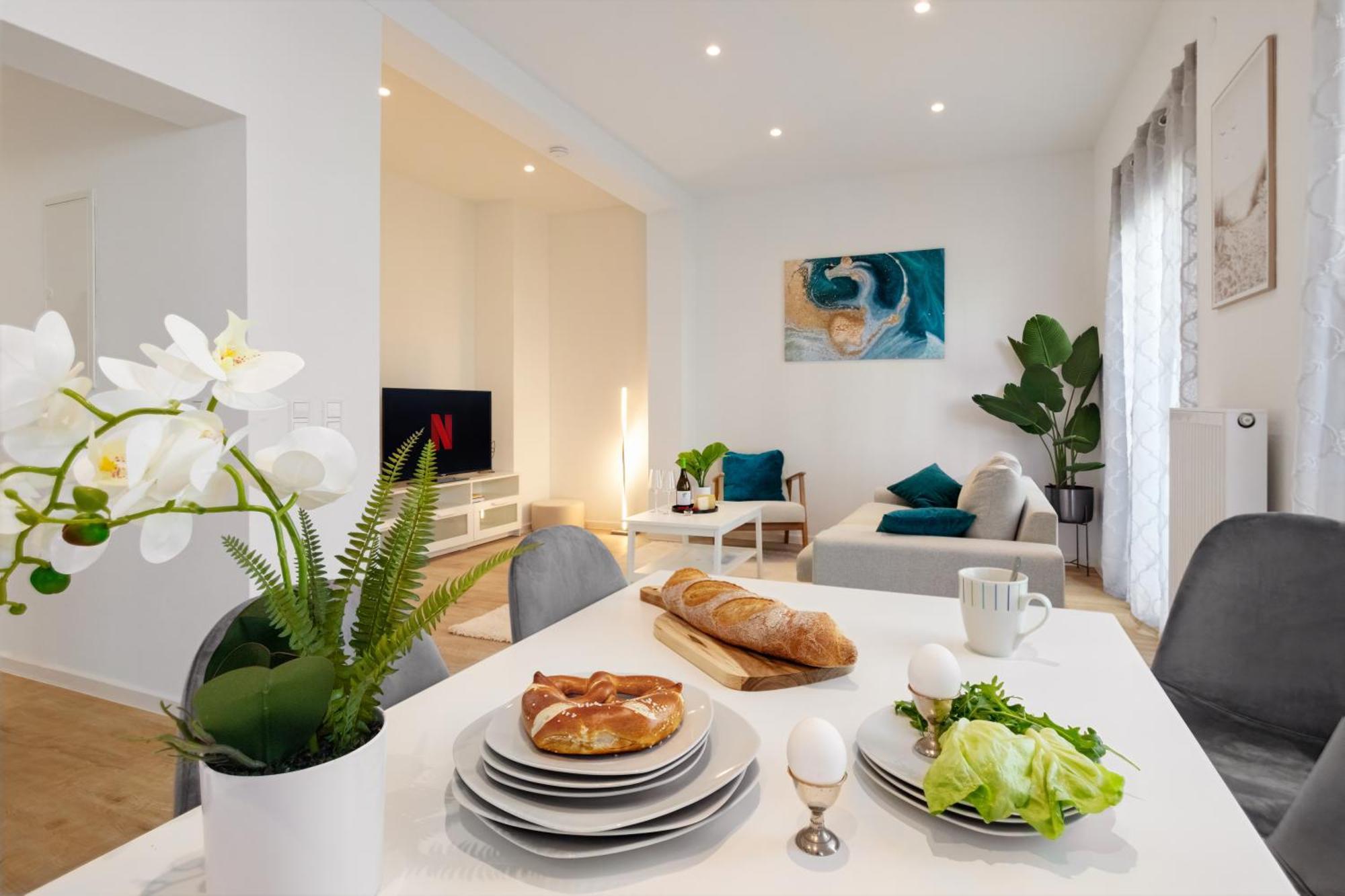 Апартаменты Rosenberg-suites - Zentral, Stellplatz, Grosse Terasse, Business & Privat