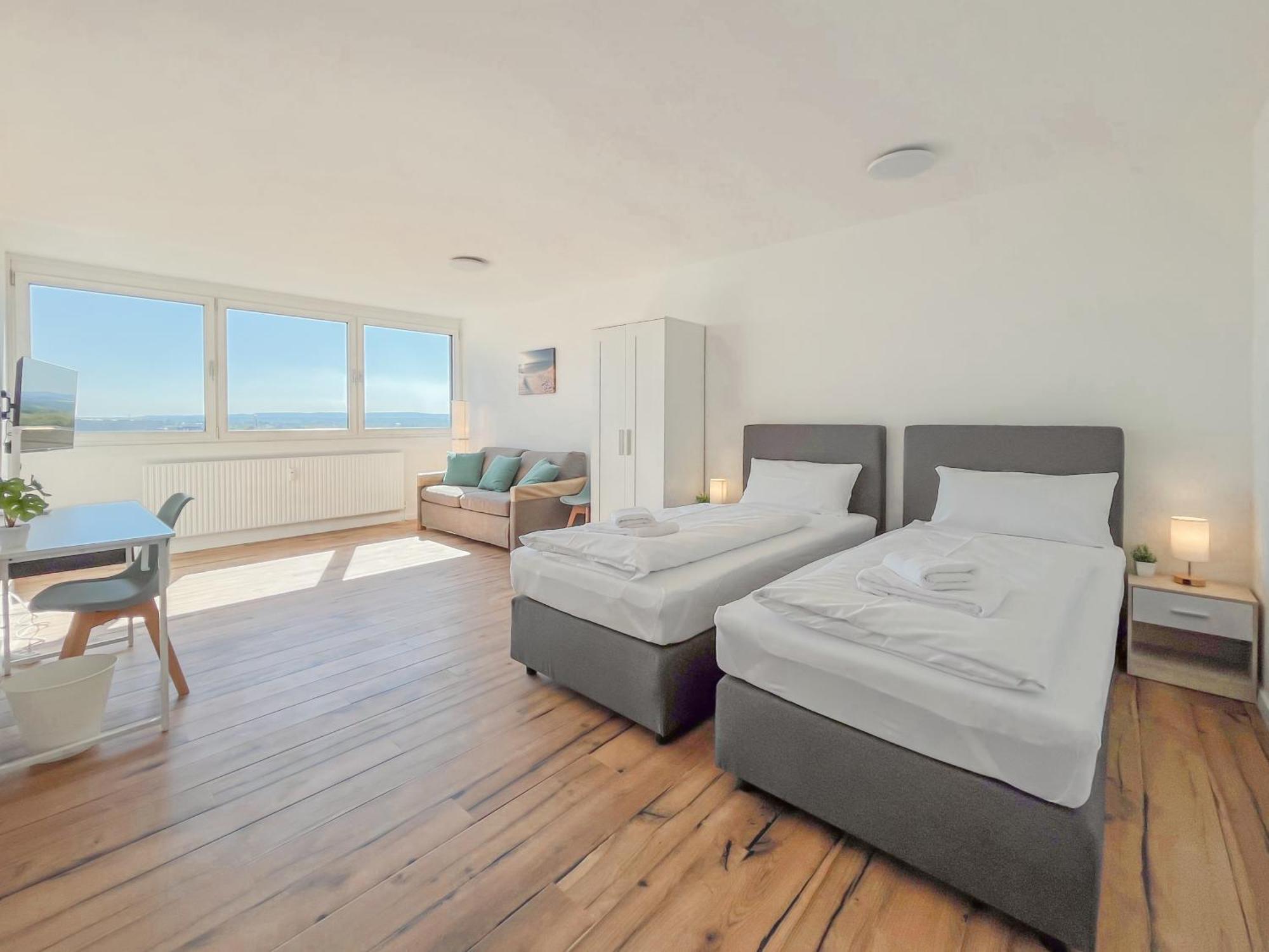 Rosenberg-suites - Zentral, Stellplatz, Grosse Terasse, Business & Privat *